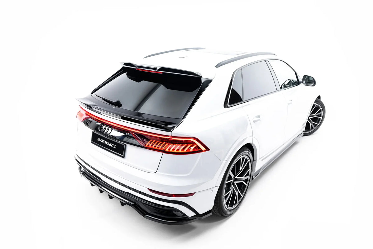 Maxton Design Spoiler Cap 3D unten für Audi Q8 / Q8 S-Line / SQ8 4M Facelift