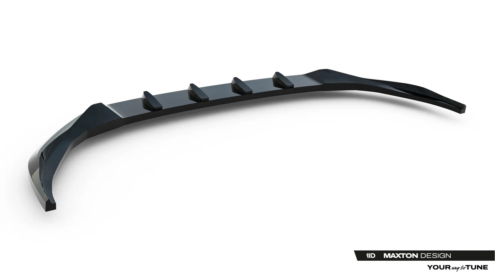 Maxton Design Frontlippe / Frontsplitter V.2 für Audi A3 Limousine 8Y Facelift