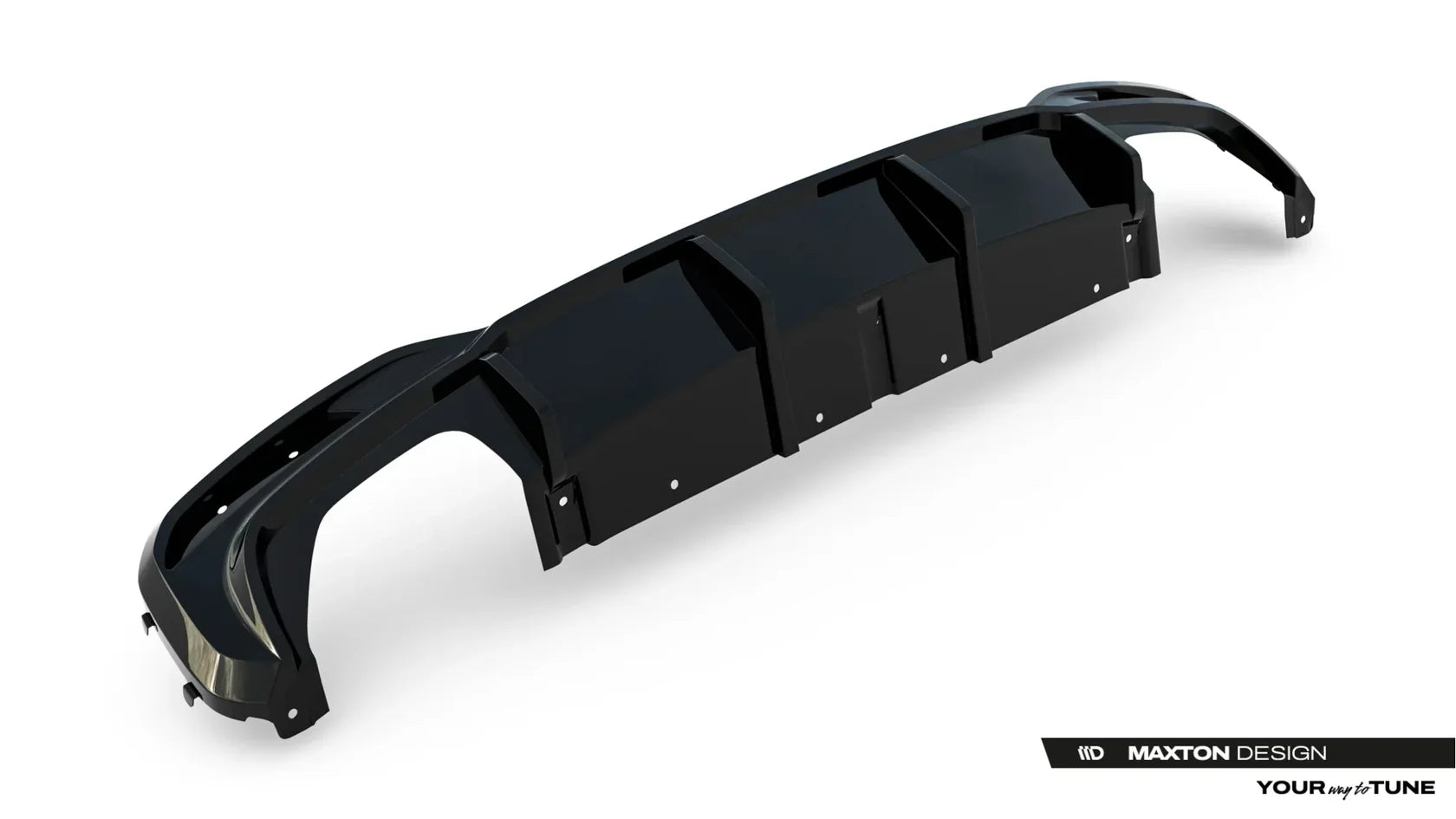 Maxton Design Heckdiffusor für BMW 5 G30 / G31 Facelift