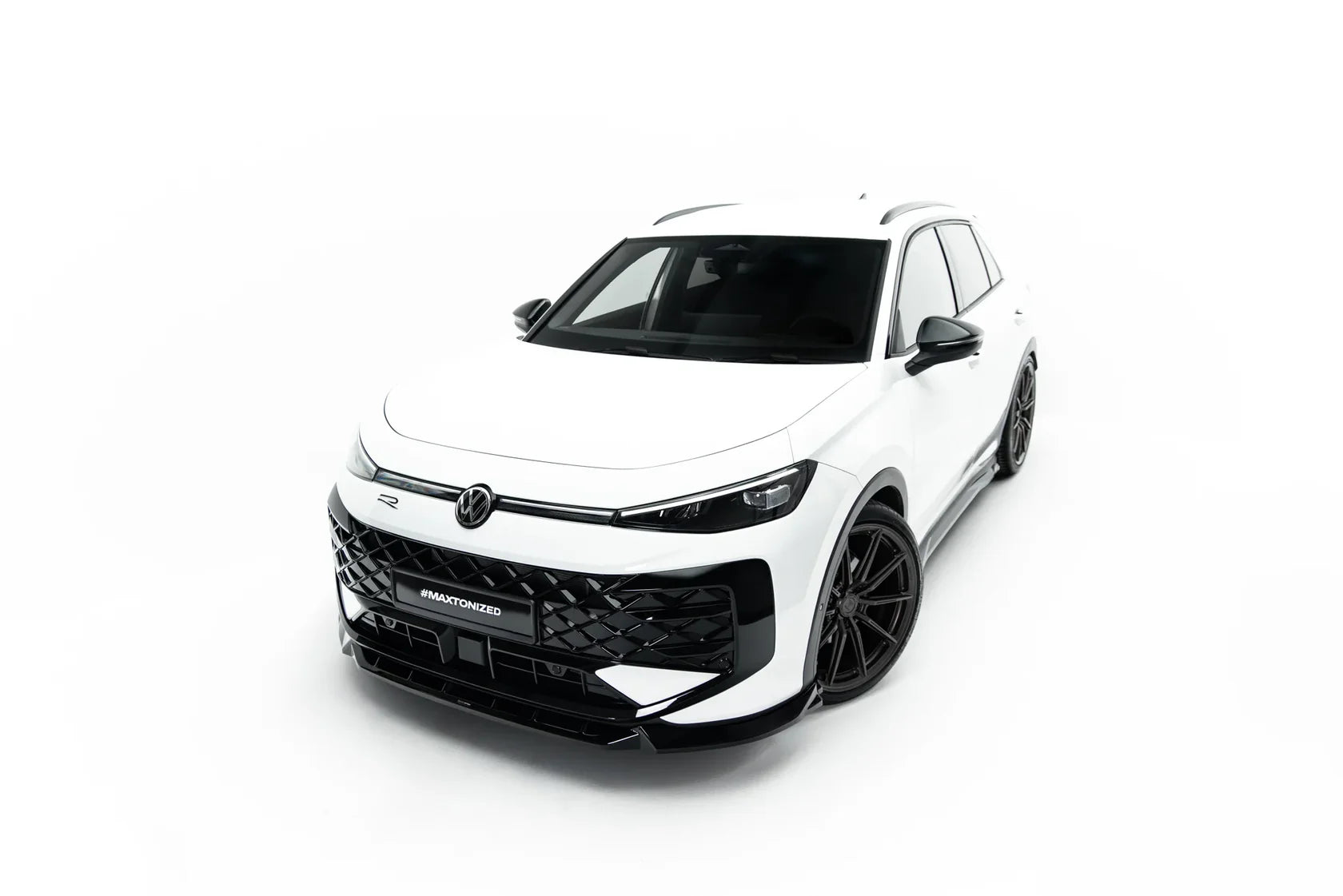 Maxton Design Frontlippe / Frontsplitter für T-Roc R-Line Mk2