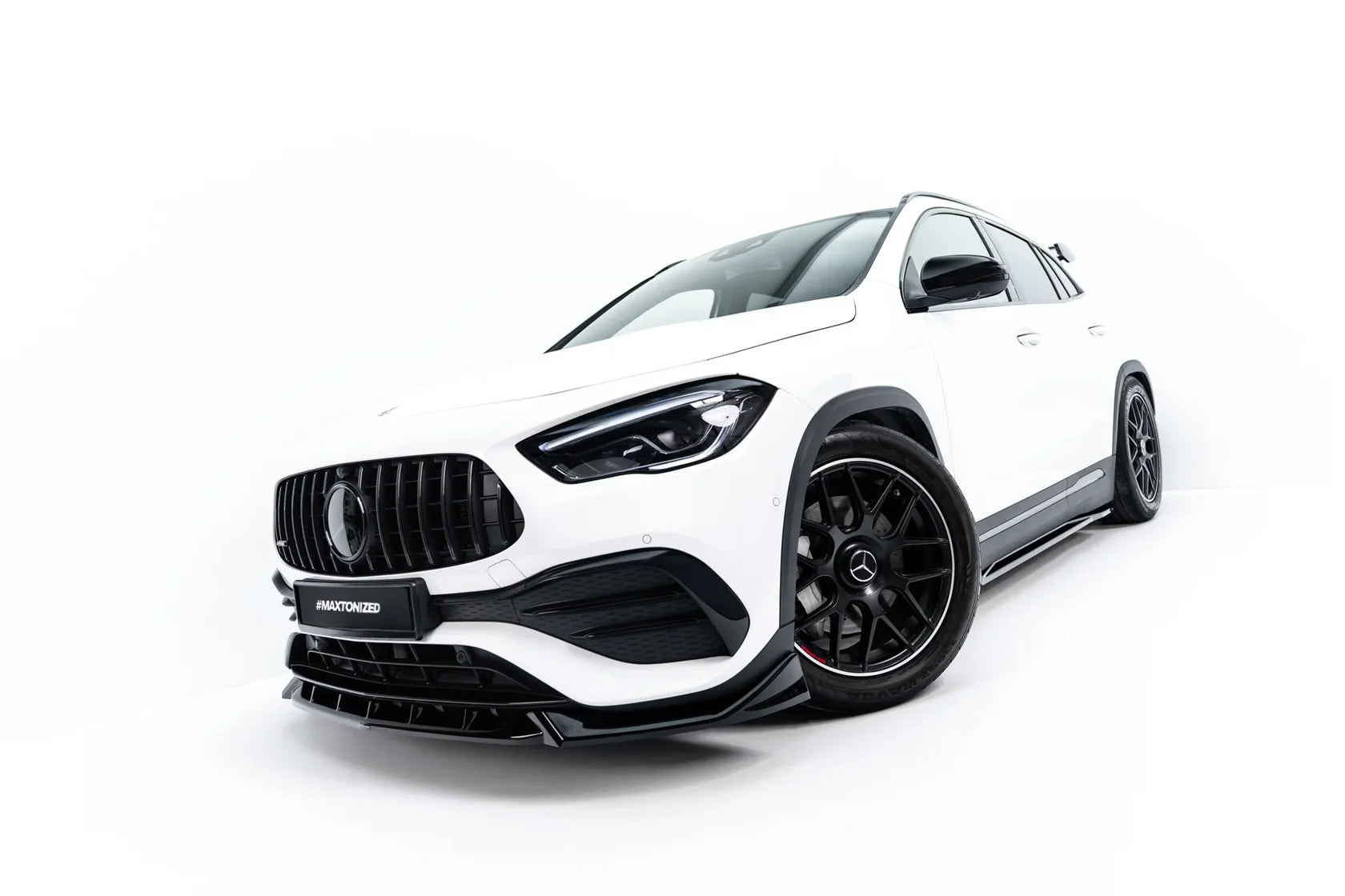 Maxton Design Frontlippe / Frontsplitter für Mercedes-AMG GLA 35 H247