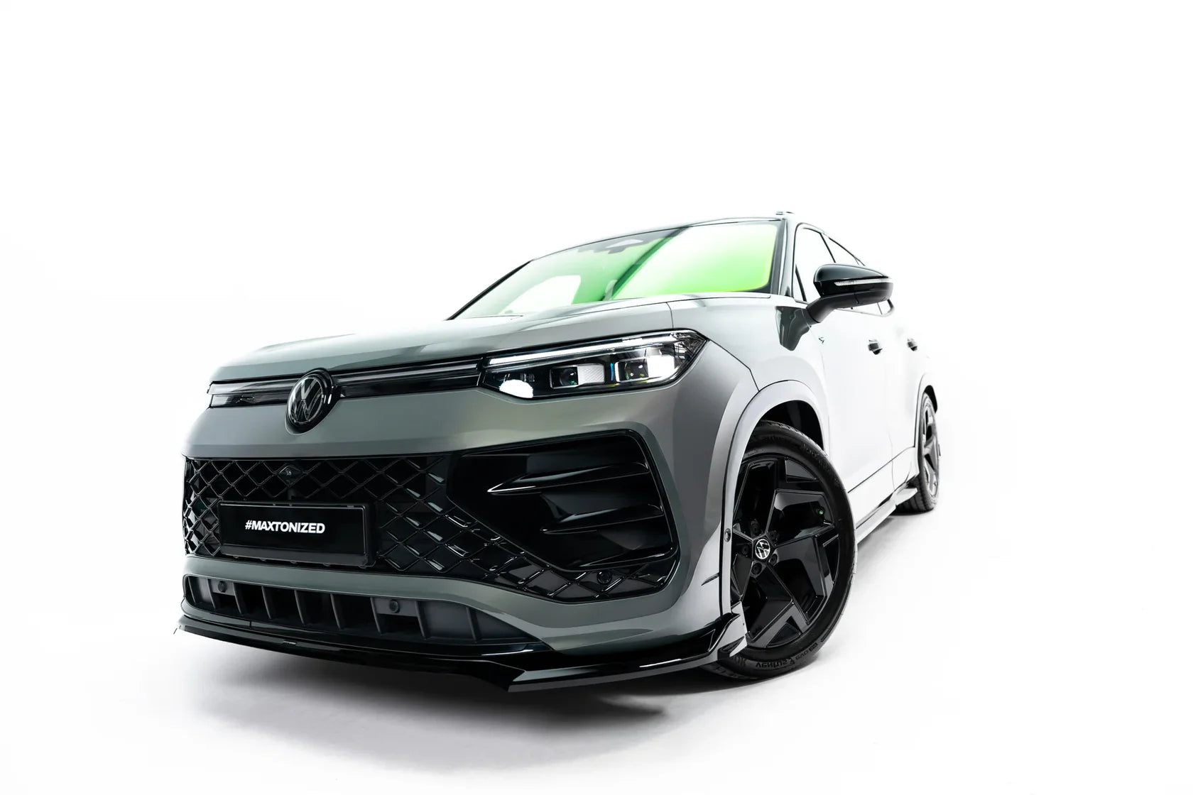 Maxton Design Frontlippe / Frontsplitter V.1 für VW Tayron R-Line Mk1