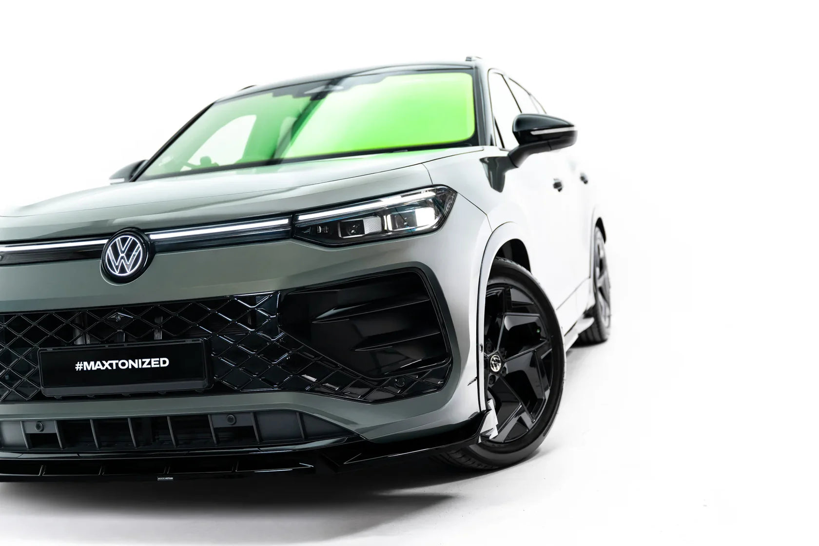 Maxton Design Frontlippe / Frontsplitter V.2 für VW Tayron R-Line Mk1