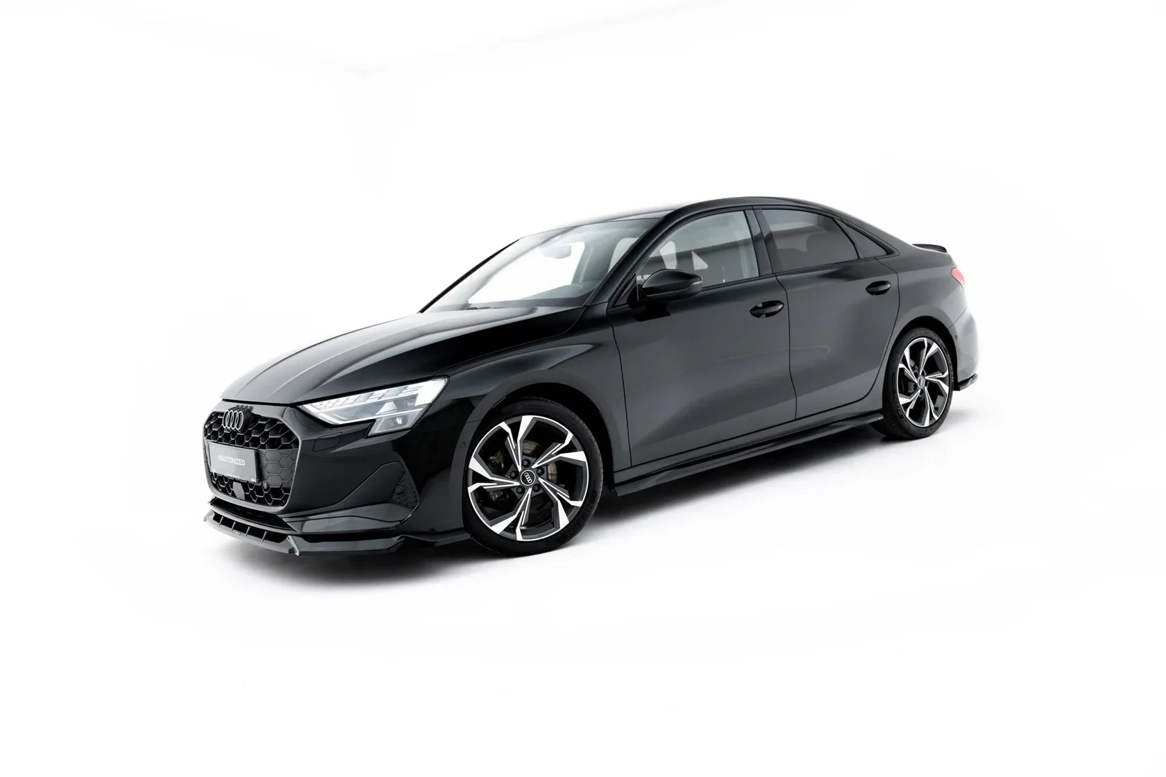 Maxton Design Seitenschweller Erweiterung für Audi A3 Limousine 8Y Facelift