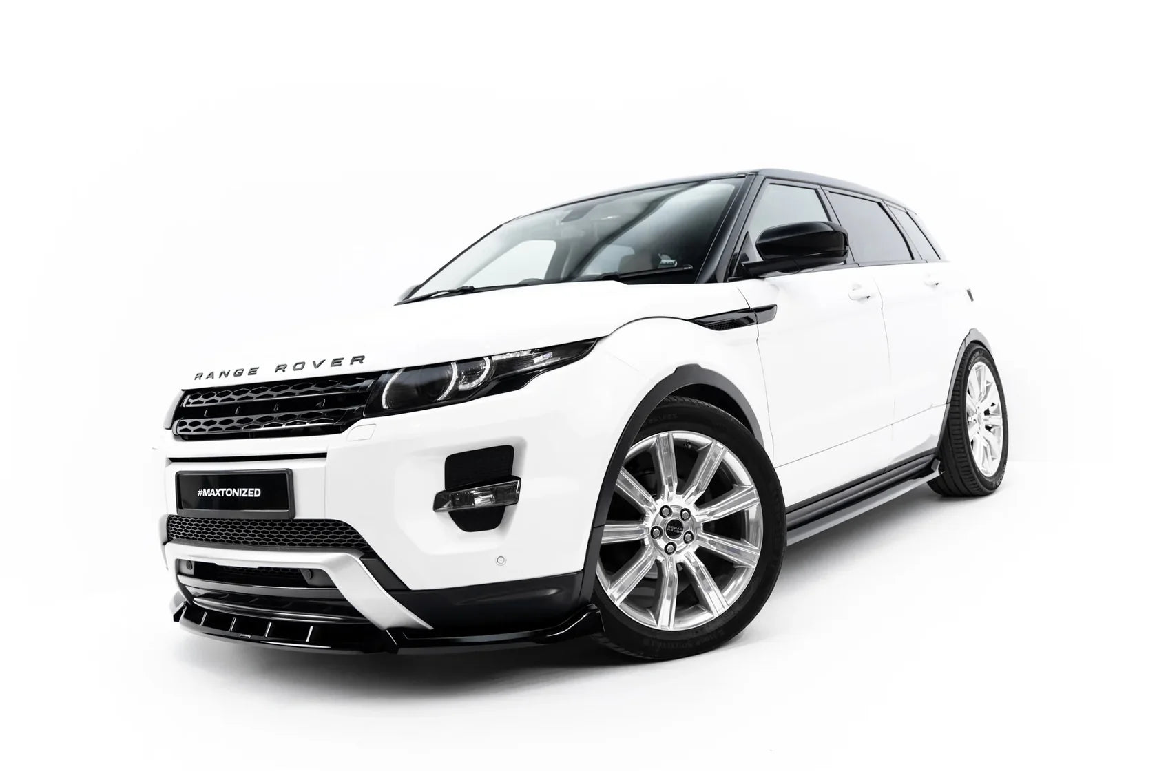 Maxton Design Frontlippe / Frontsplitter für Land Rover Range Rover Evoque Mk1