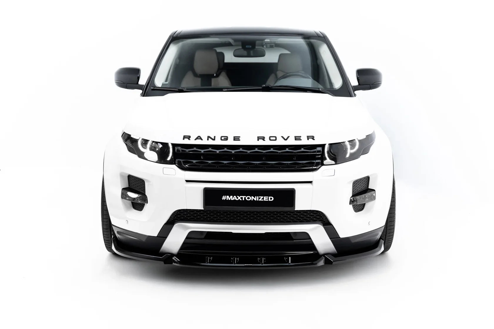 Maxton Design Frontlippe / Frontsplitter für Land Rover Range Rover Evoque Mk1