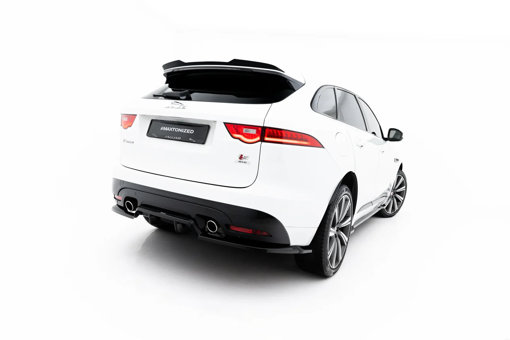 Maxton Design Zentraler Hinterer Splitter für Jaguar F-Pace S X761