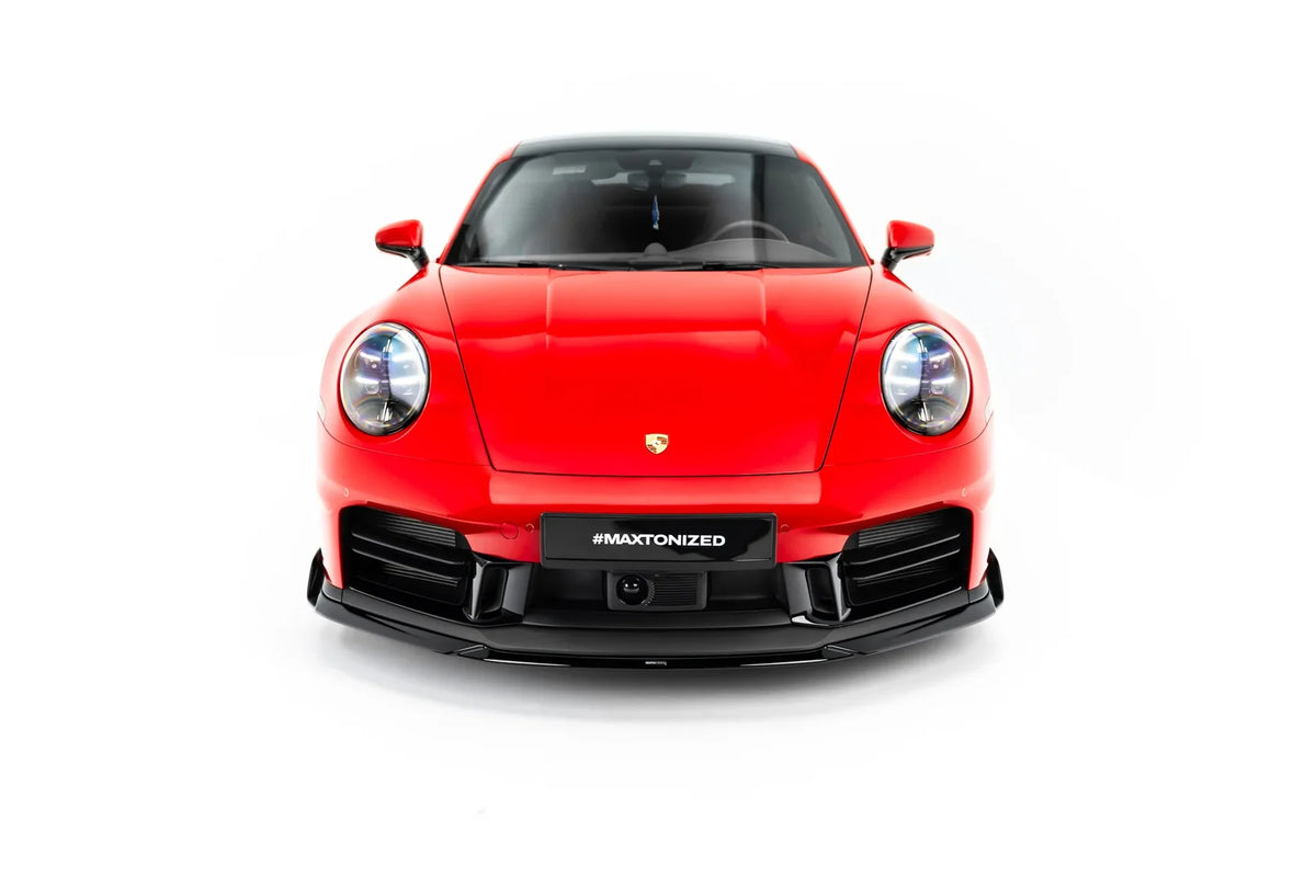 Maxton Design Frontlippe / Frontsplitter für Porsche 911 Carrera Aero / Carrera GTS 992 Facelift