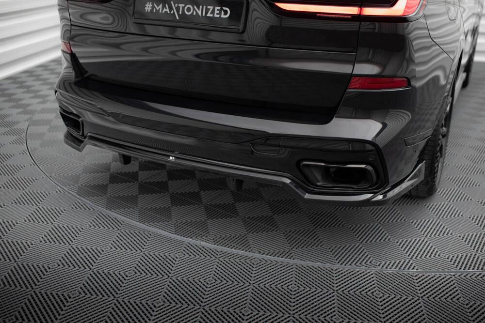 Zentraler Hinterer Splitter für BMW X7 G07 M-Paket Facelift von Maxton Design