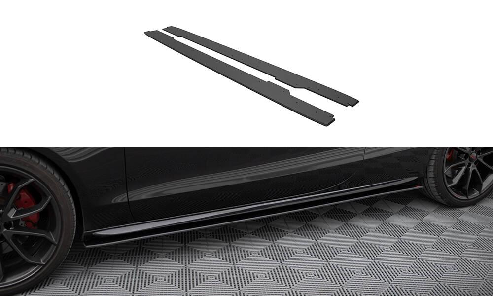 Seitenschweller Erweiterung für Porsche 718 Cayman GT4 RS 982 von Maxton Design
