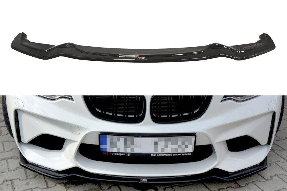 Front Lippe / Front Splitter / Frontansatz BMW M2 F87 von Maxton Design - UPGRADEMYCAR