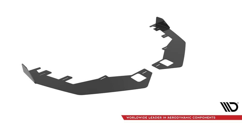 Front Splitter / Cup Schwert / Frontansatz / Front Flaps für Audi RS3 8Y von Maxton Design