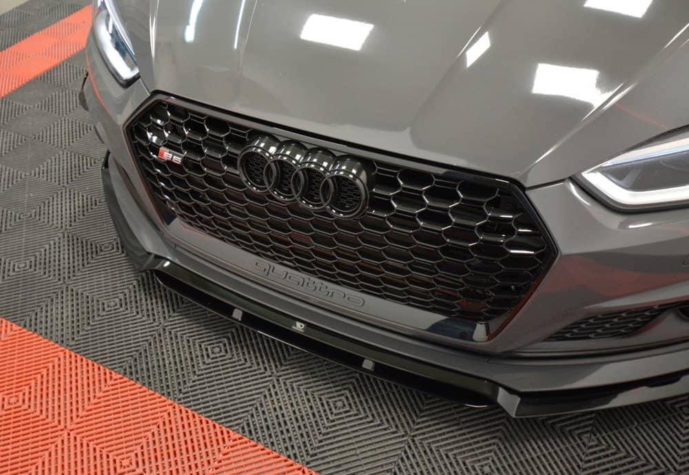 Front Lippe / Front Splitter / Frontansatz für Audi S5 F5 von Maxton Design - UPGRADEMYCAR