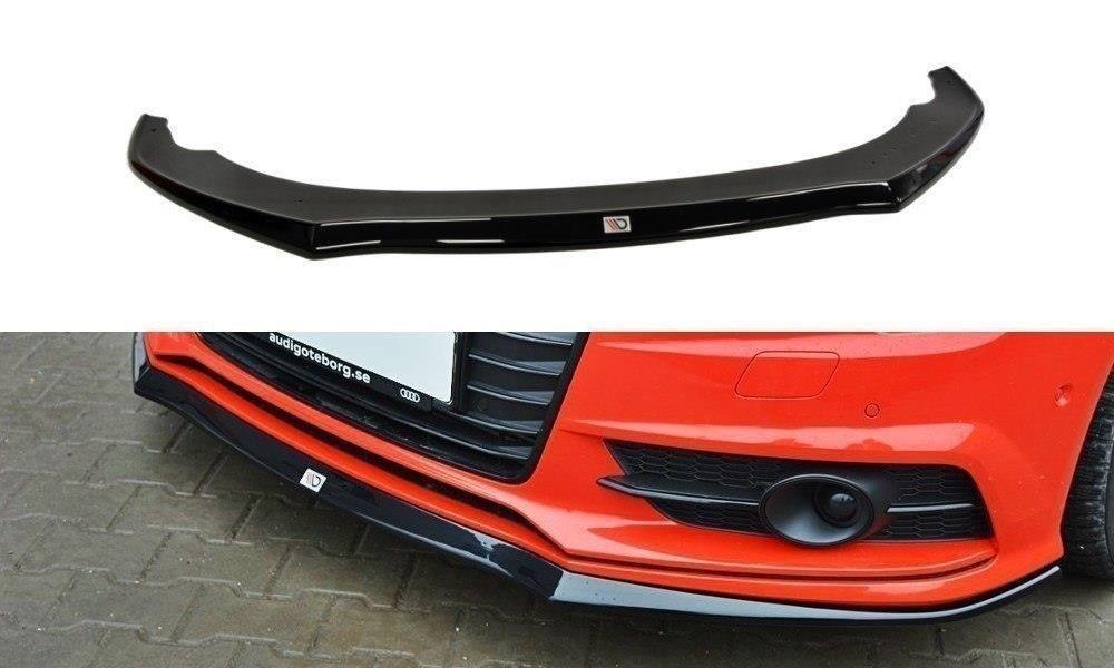 Front Lippe / Front Splitter / Frontansatz für Audi S7 / A7 S-Line C7 FL von Maxton Design - UPGRADEMYCAR