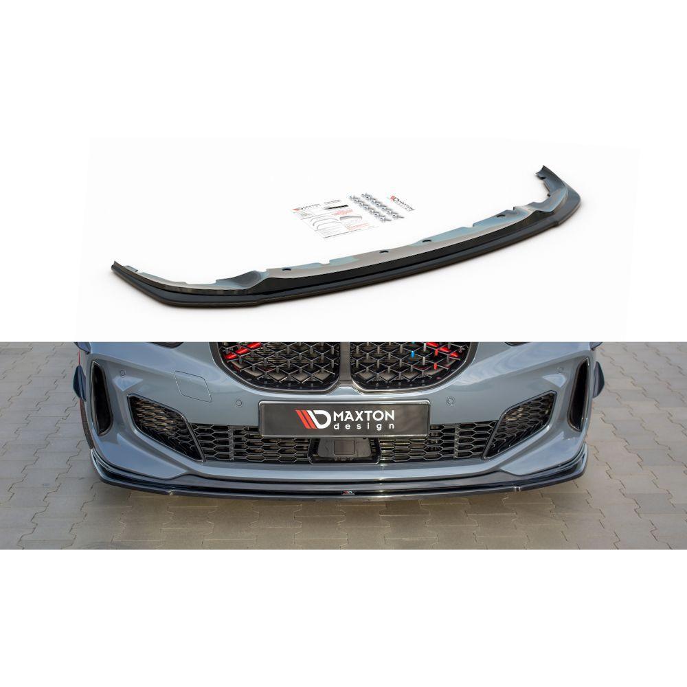 Front Lippe / Front Splitter / Frontansatz für BMW 1er F40 M135i M-Paket von Maxton Design - UPGRADEMYCAR
