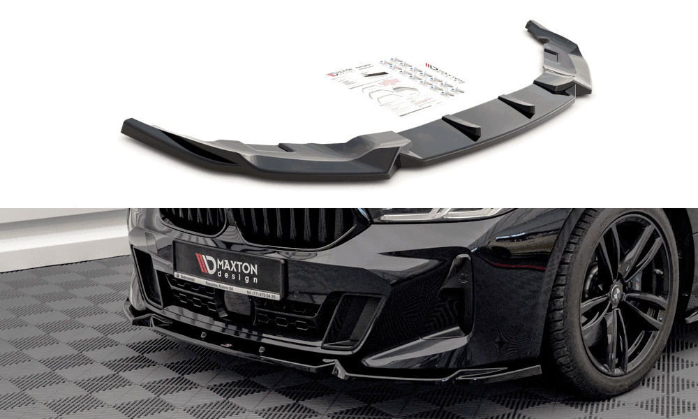 Front Lippe / Front Splitter / Frontansatz für BMW 6 GT G32 Facelift M-Paket von Maxton Design