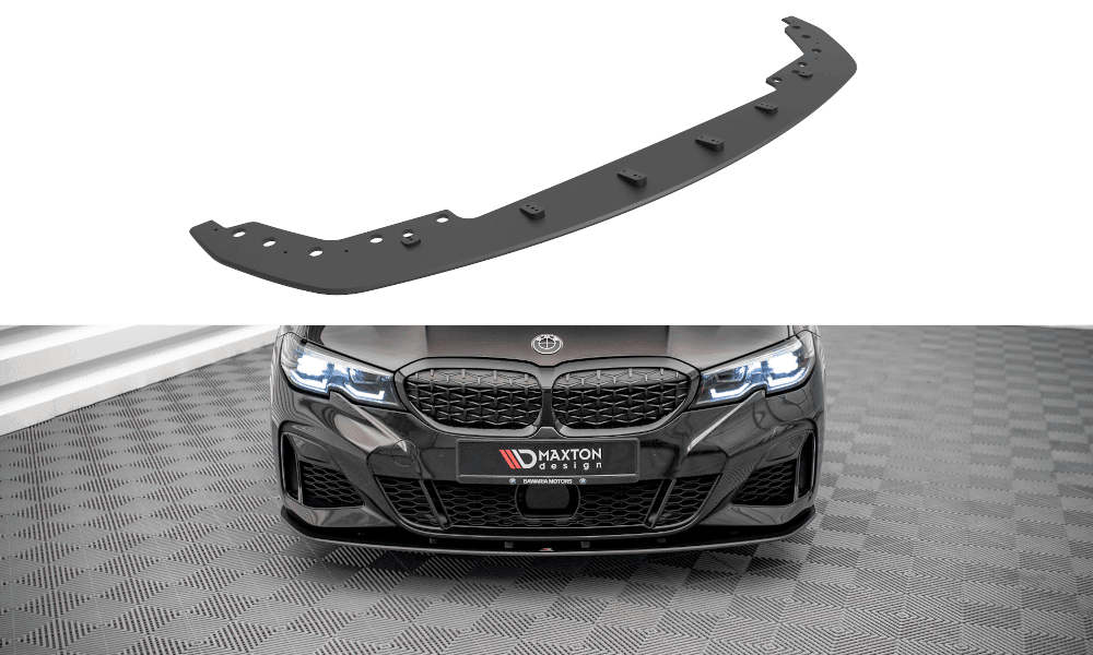 Front Lippe / Front Splitter / Frontansatz Street Pro für BMW 3er G20 / G21 M-Paket von Maxton Design