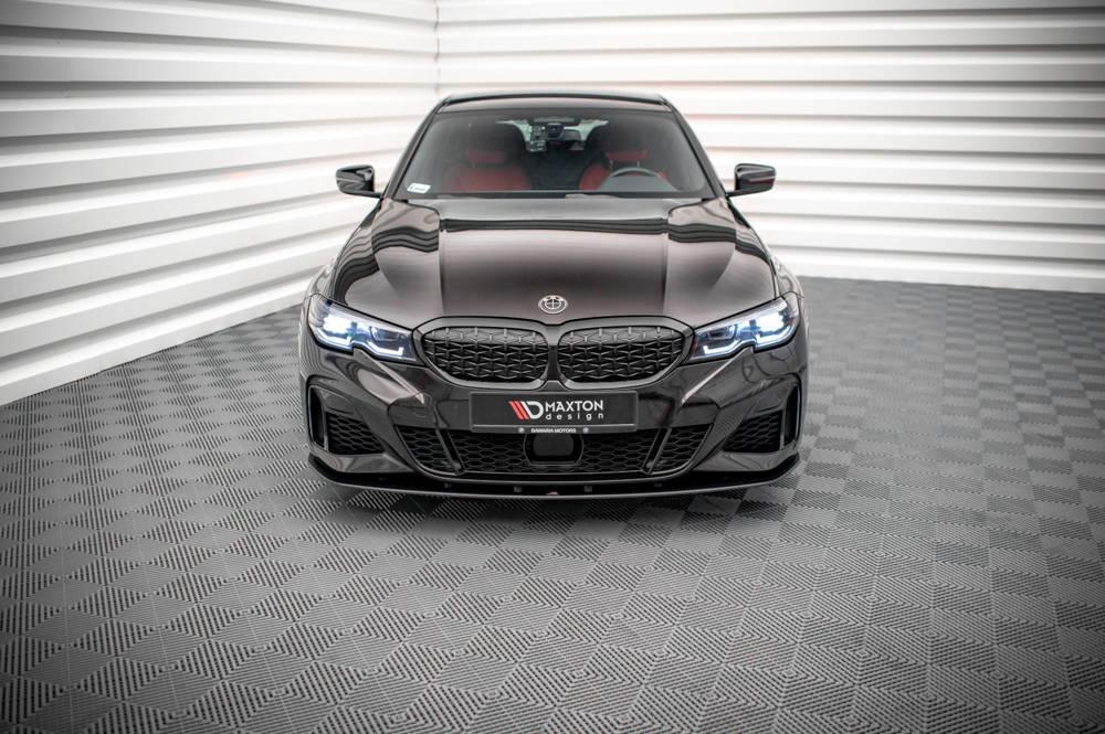 Front Lippe / Front Splitter / Frontansatz Street Pro für BMW 3er G20 / G21 M-Paket von Maxton Design