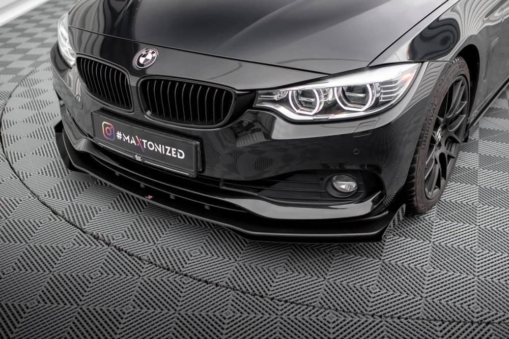 Front Lippe / Front Splitter / Frontansatz V.2 für Audi S6 / A6 S-Line C7 Facelift von Maxton Design