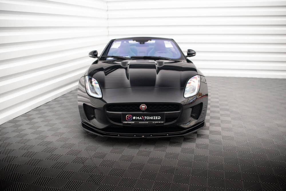 Front Lippe / Front Splitter / Frontansatz V.1 für Jaguar F-Type X152 Facelift von Maxton Design