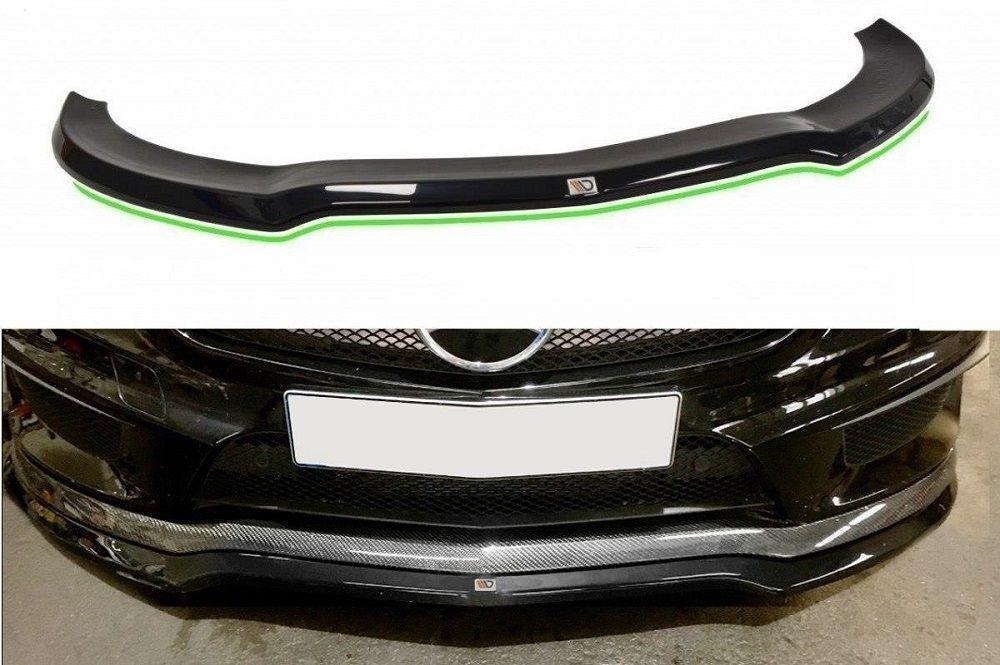 Front Lippe / Front Splitter / Frontansatz V.1 für Mercedes CLA 45 AMG C117 von Maxton Design - UPGRADEMYCAR