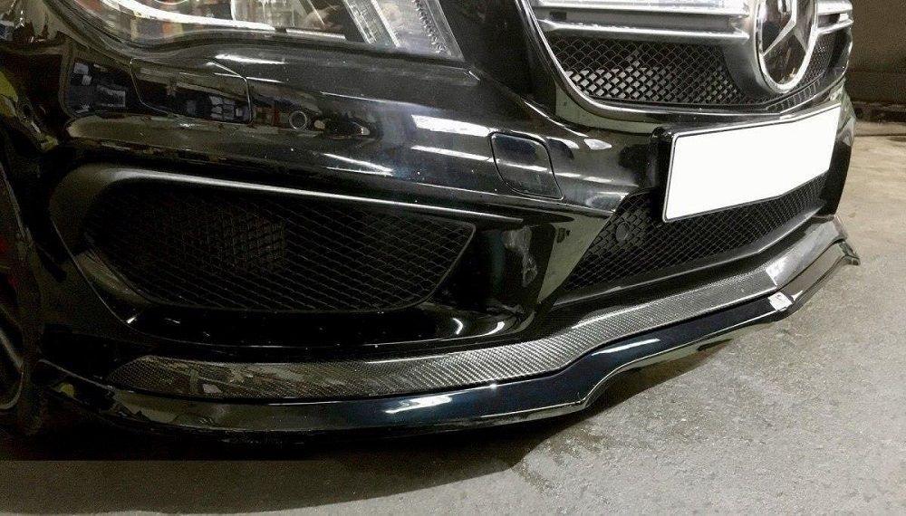 Front Lippe / Front Splitter / Frontansatz V.1 für Mercedes CLA 45 AMG C117 von Maxton Design - UPGRADEMYCAR