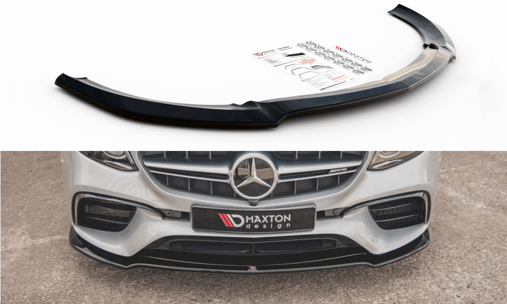 Front Splitter / Cup Schwert / Frontansatz V.1 für Mercedes E63 AMG S213/W213 von Maxton Design