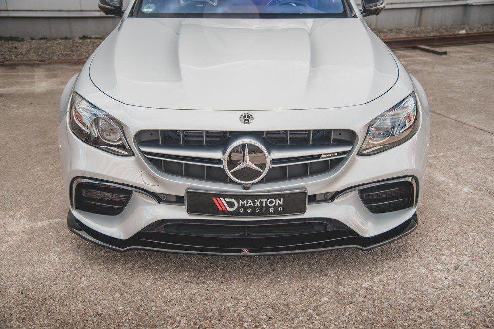 Front Splitter / Cup Schwert / Frontansatz V.1 für Mercedes E63 AMG S213/W213 von Maxton Design
