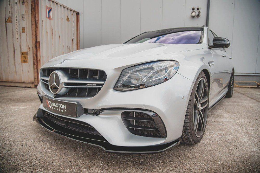 Front Splitter / Cup Schwert / Frontansatz V.1 für Mercedes E63 AMG S213/W213 von Maxton Design
