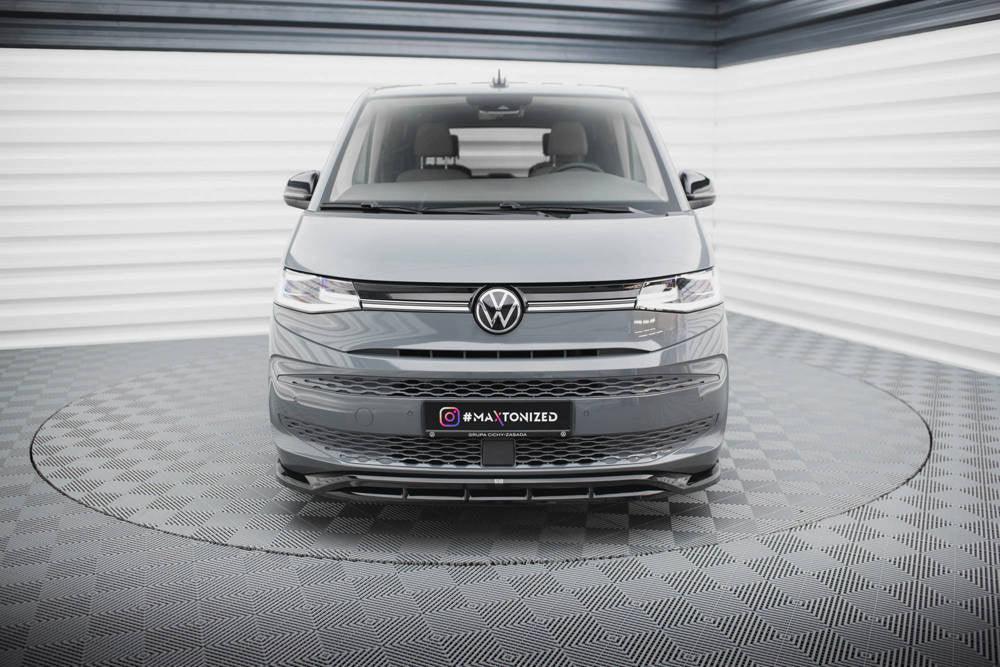 Front Lippe / Front Splitter / Frontansatz V.1 für VW Multivan T7 von Maxton Design