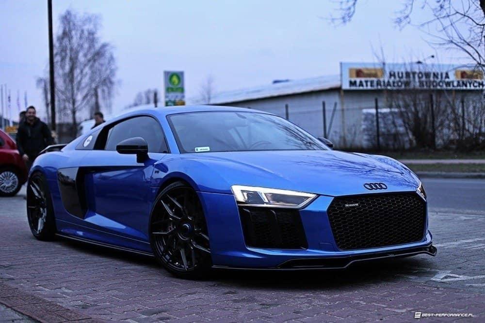Front Lippe / Front Splitter / Frontansatz V.2 für AUDI R8 4S von Maxton Design - UPGRADEMYCAR