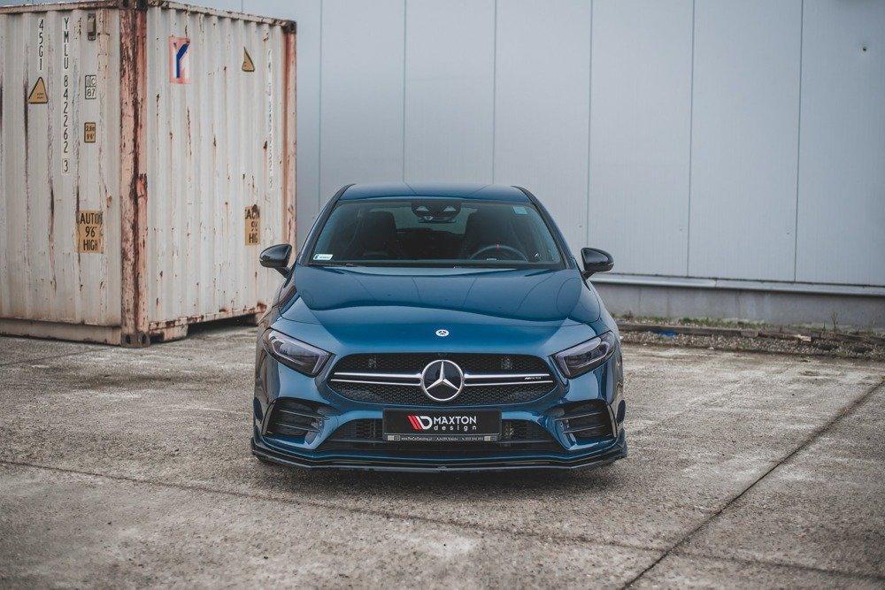 Front Lippe / Front Splitter / Frontansatz V.2 Mercedes A35 AMG W177 von Maxton Design - UPGRADEMYCAR