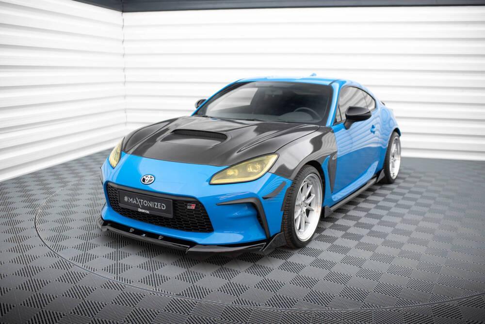 Front Lippe / Front Splitter / Frontansatz V.3 für Toyota GR86 von Maxton Design