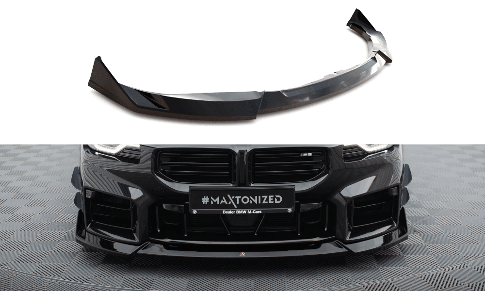 Front Lippe / Front Splitter / Frontansatz V.5 für BMW M2 G87 von Maxton Design