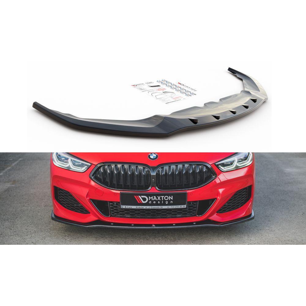 Maxton Design Front Lip / Front Splitter V.1 for BMW 8 Coupe / Gran Coupe G15 / G16 M-Sport