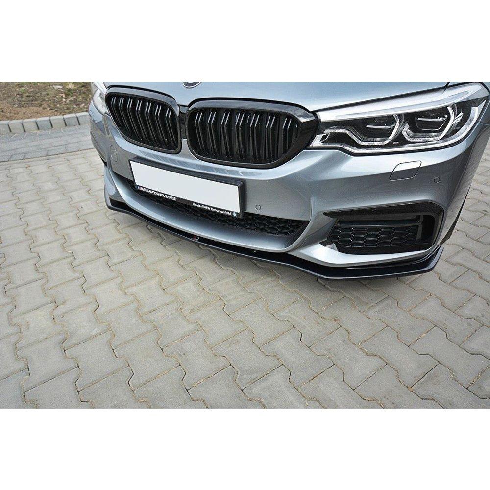 Front Lippe / Front Splitter / Frontansatz V.1 für BMW 5er G30 / G31 M-Paket von Maxton Design