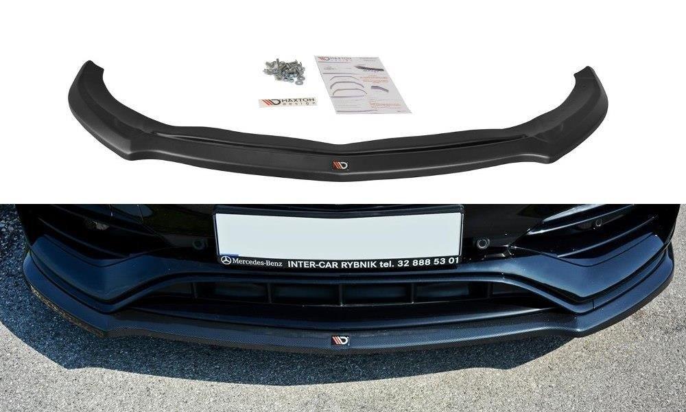 Front Lippe / Front Splitter / Frontansatz V.1 für Mercedes Benz A-Klasse W176 AMG Facelift von Maxton Design