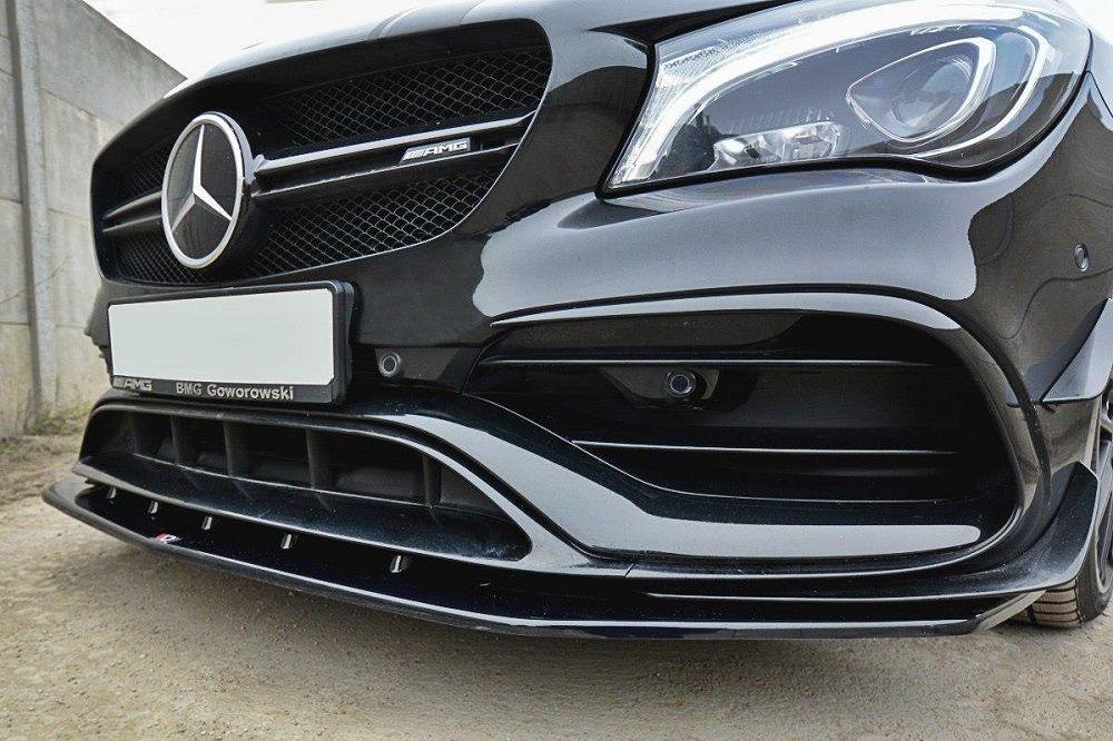 Maxton Design Frontlippe / Frontsplitter V.1 für Mercedes CLA A45 AMG C117 Facelift