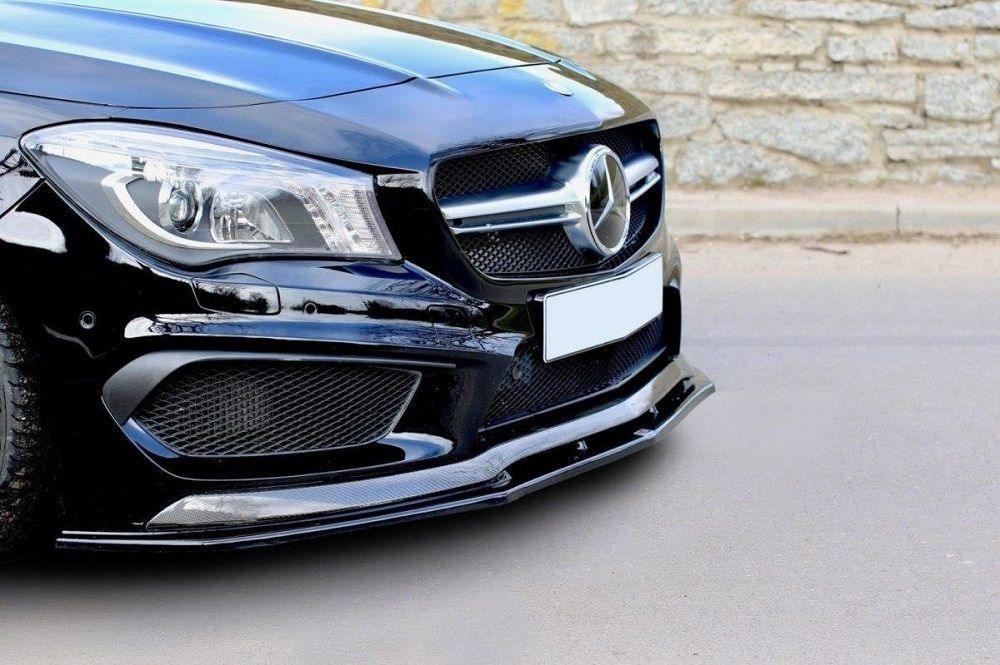 Maxton Design Frontlippe / Frontsplitter V.2 für Mercedes CLA 45 AMG C117