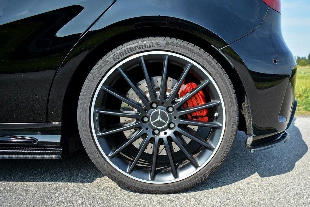 Seitliche Heck Diffusor Erweiterung für Mercedes A-Klasse W176 AMG Facelift von Maxton Design