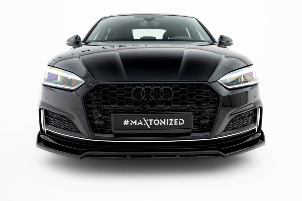 Front Lippe / Front Splitter / Frontansatz für Audi A5 S-Line F5 von Maxton Design