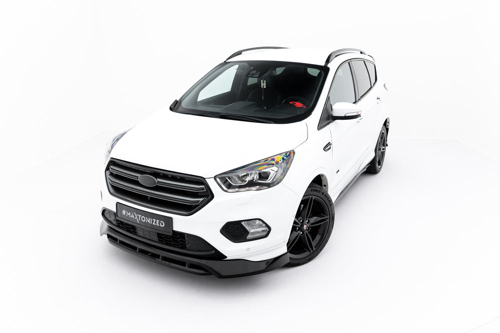 Frontlippe / Frontsplitter / Frontansatz für Ford Kuga ST-Line Mk2 Facelift von Maxton Design