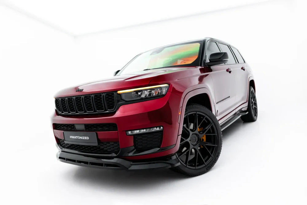 Frontlippe / Frontsplitter / Frontansatz für Jeep Grand Cherokee L Mk5 von Maxton Design