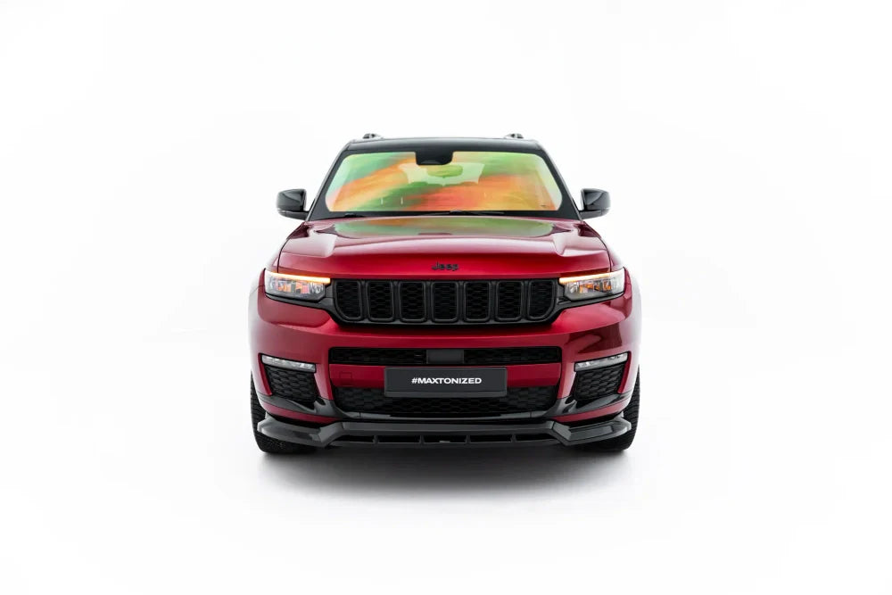 Frontlippe / Frontsplitter / Frontansatz für Jeep Grand Cherokee L Mk5 von Maxton Design