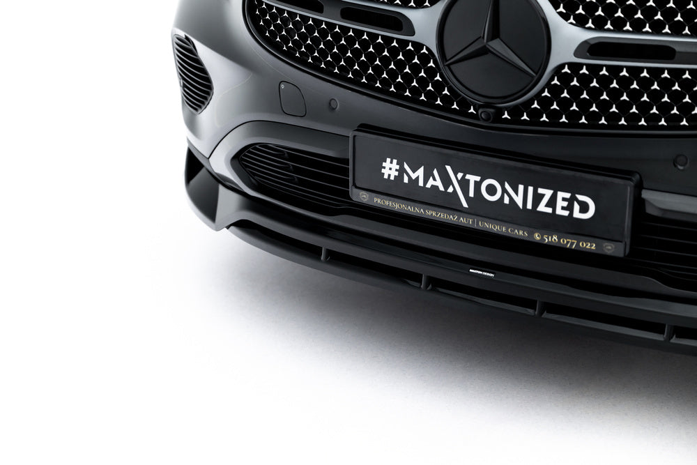 Frontlippe / Front splitter / Frontansatz für Mercedes-Benz GLC Coupe C254 ohne AMG-Line von Maxton Design