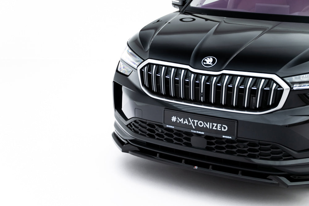 Frontlippe / Frontsplitter / Frontansatz für Skoda Kodiaq Mk2 von Maxton Design