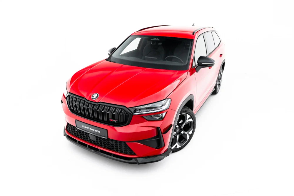 Frontlippe / Frontsplitter / Frontansatz für Skoda Kodiaq RS Mk2 von Maxton Design