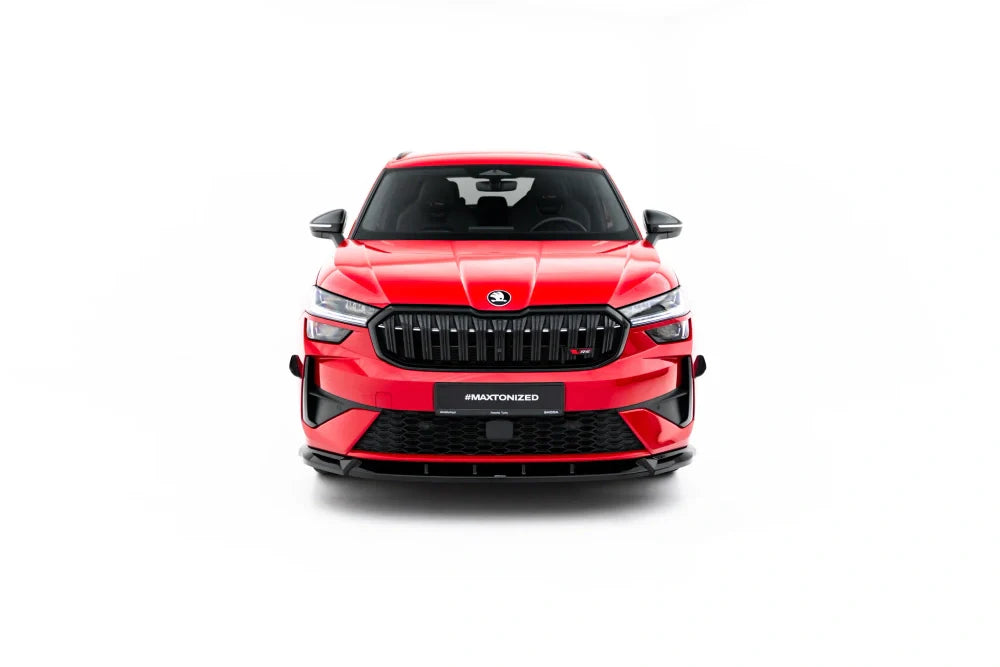 Frontlippe / Frontsplitter / Frontansatz für Skoda Kodiaq RS Mk2 von Maxton Design
