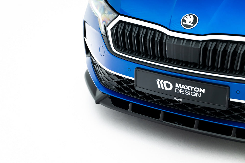Frontlippe / Frontsplitter / Frontansatz für Skoda Octavia Liftback / Combi Mk4 Facelift von Maxton Design