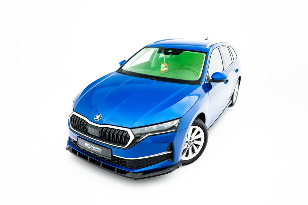 Frontlippe / Frontsplitter / Frontansatz für Skoda Octavia Liftback / Combi Mk4 Facelift von Maxton Design